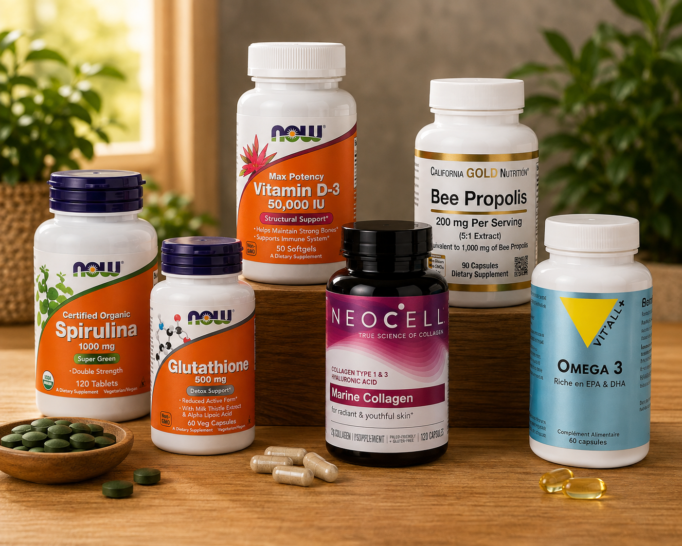 Suppléments nutritionnels - المكملات الغذائية