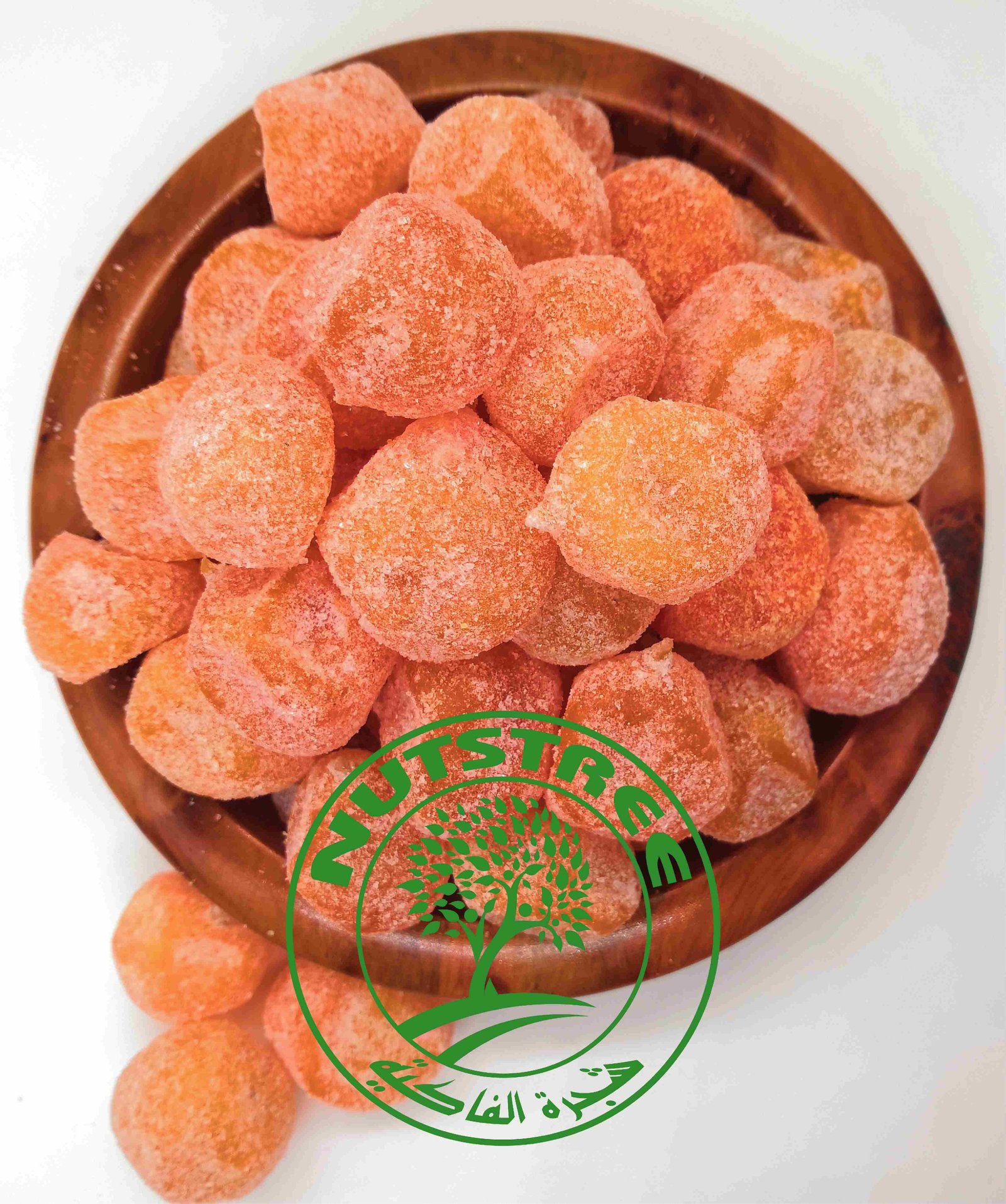 petites oranges séchées avec du sucre برتقال صغير مجفف بالسكر