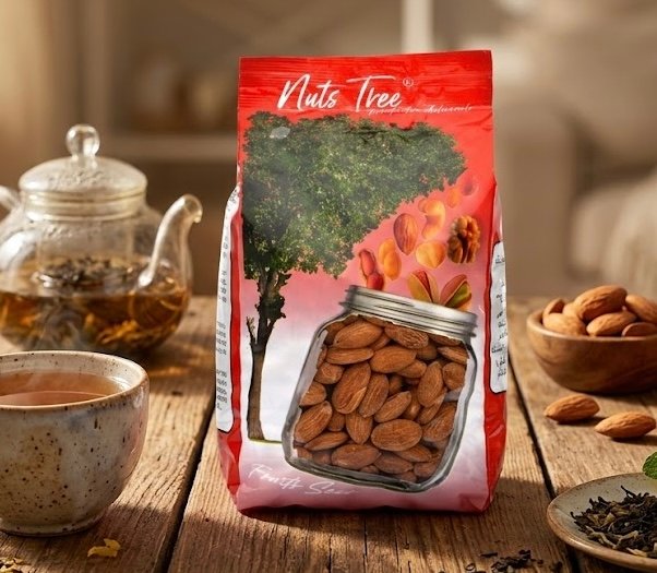 Amandes beldi grillées - لوز بلدي محمص