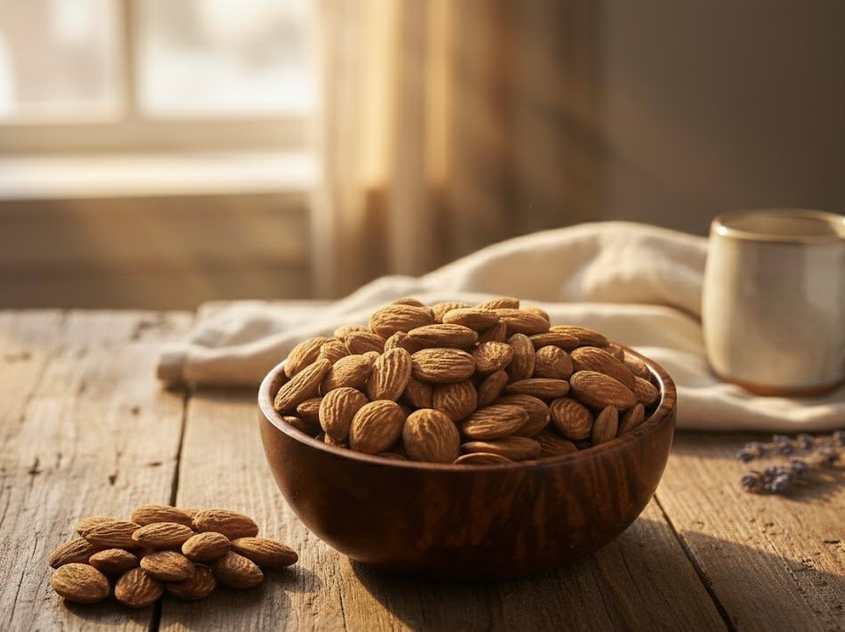 Amandes marocaines marcona- لوز مغربي ماركونا