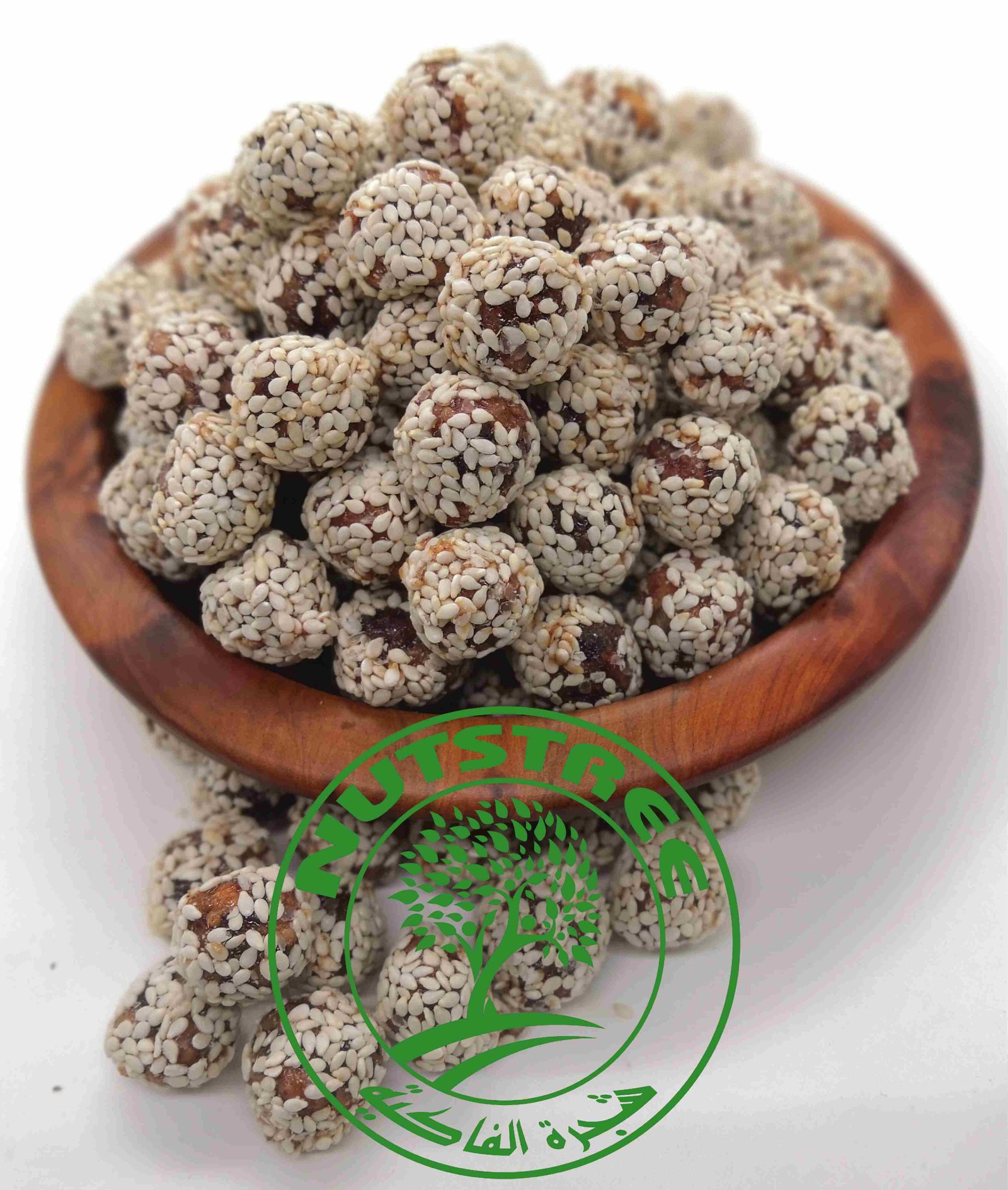 noisette au sésame بندق بزنجلان