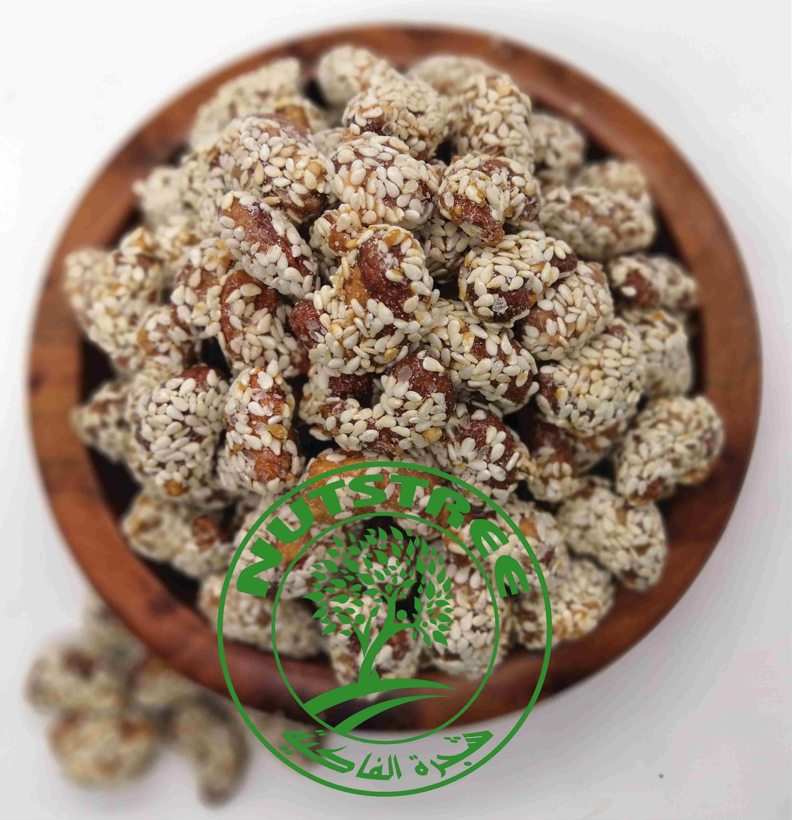 noix de cajou caramélisées sésame الكاجو المكرمل بالسمسم