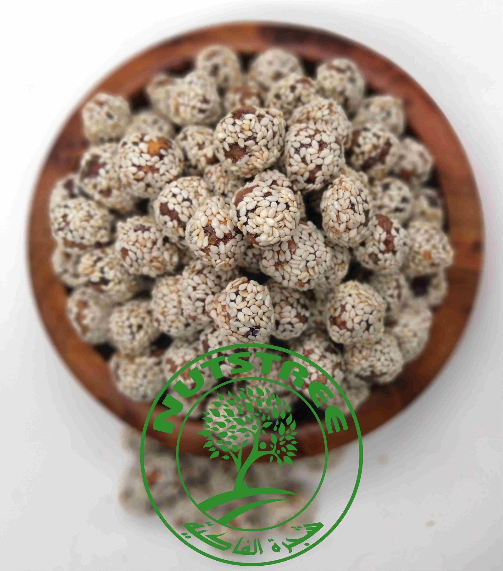 noisette au sésame بندق بزنجلان