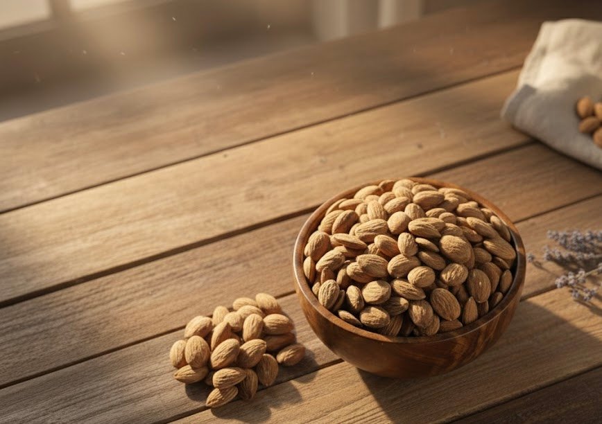 Amandes marocaines Marcona - لوز مغربي ماركونا